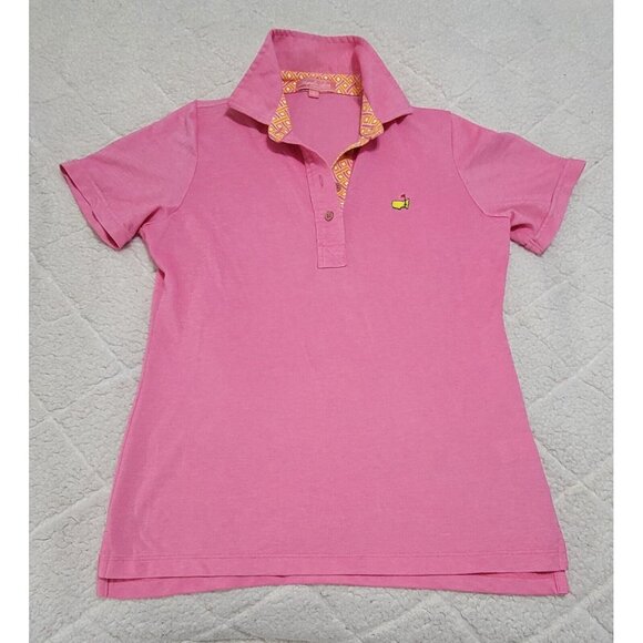 Magnolia Lane Collection Womens Pink Polo Shirt Short Sleeve Collared Size‎ M - Picture 2 of 10